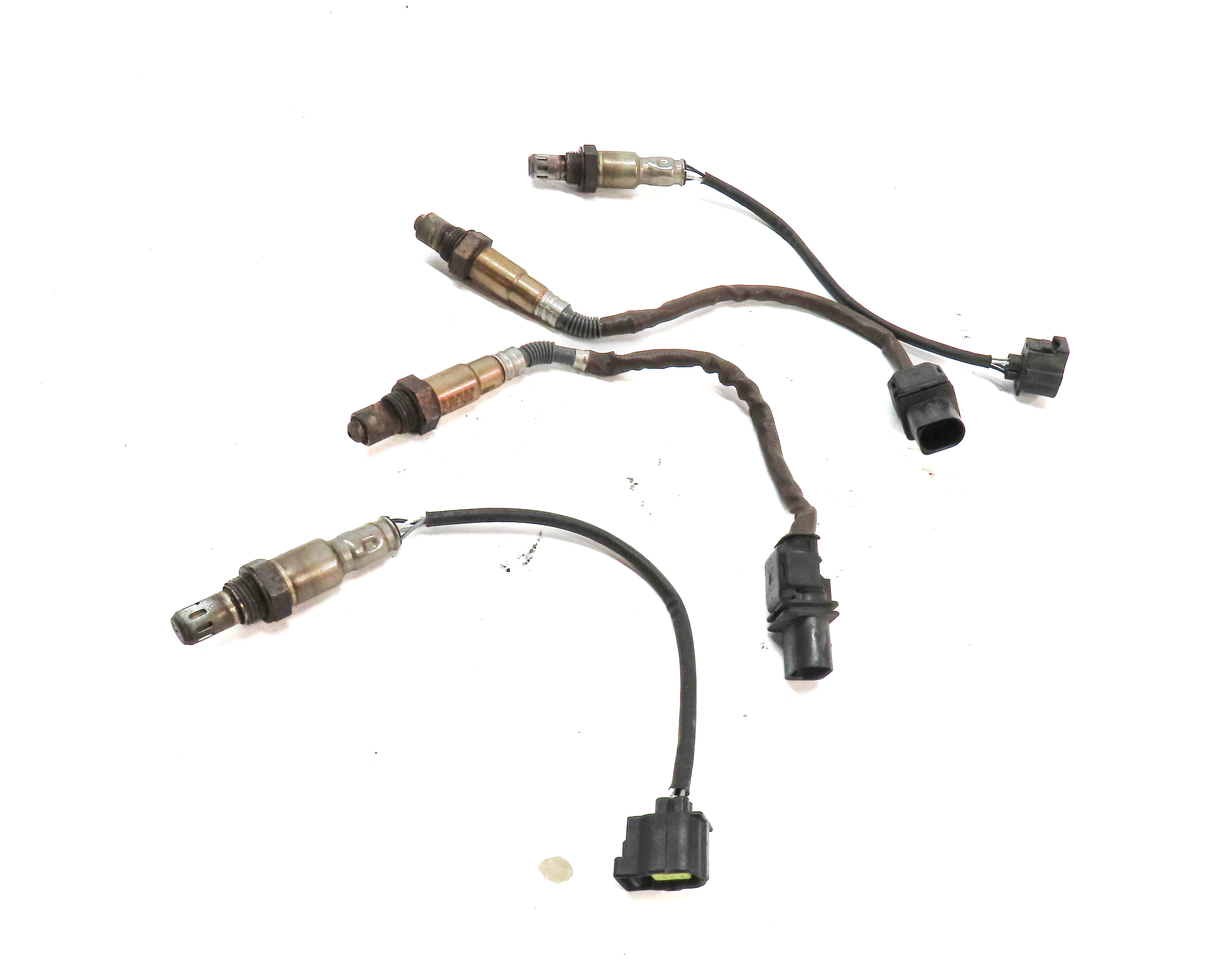 12 MERCEDES ML550 (W166) 4.6L (278.928) ENGINE OXYGEN O2 LAMBDA PROBE SENSOR SET — exact item pictured